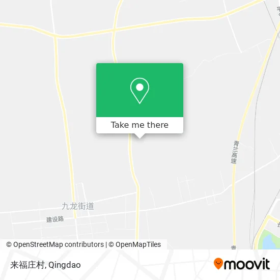 来福庄村 map