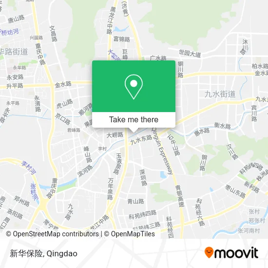 新华保险 map