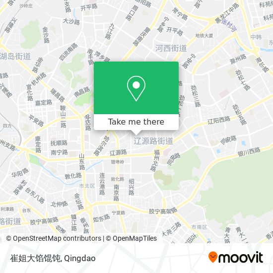 崔姐大馅馄饨 map