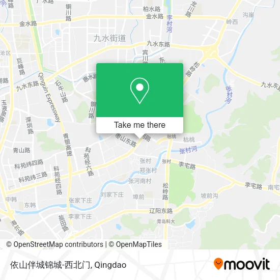 依山伴城锦城-西北门 map