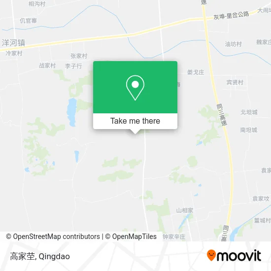 高家茔 map