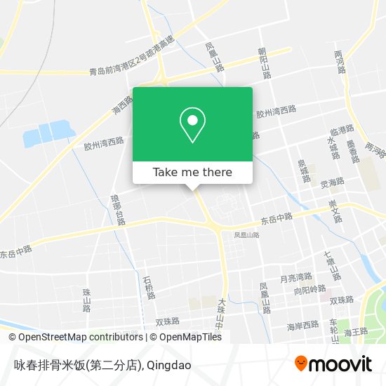 咏春排骨米饭(第二分店) map