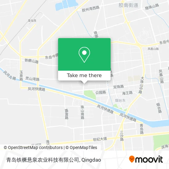 青岛铁橛悬泉农业科技有限公司 map