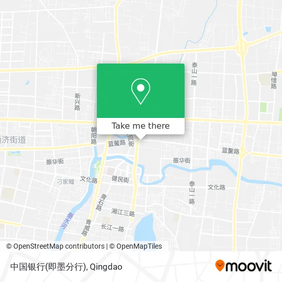 中国银行(即墨分行) map