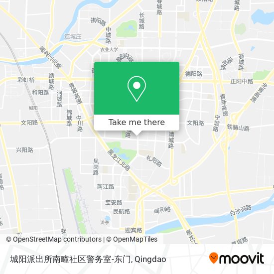 城阳派出所南疃社区警务室-东门 map