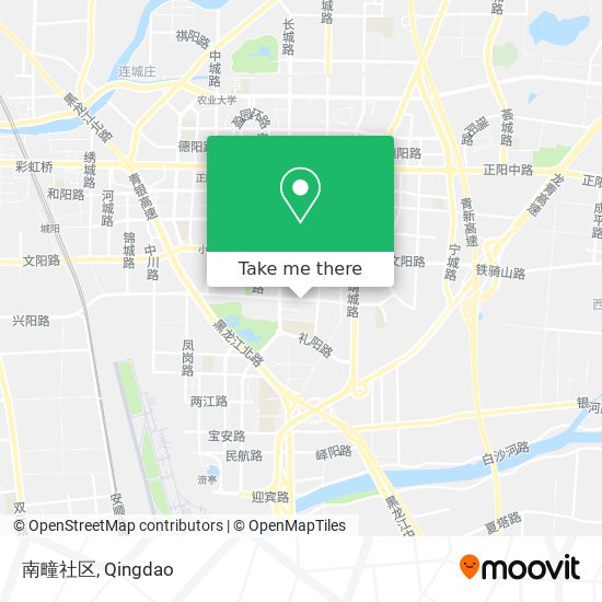 南疃社区 map