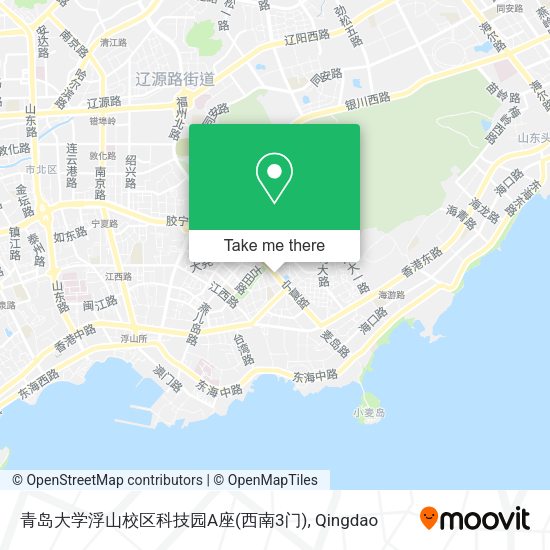 青岛大学浮山校区科技园A座(西南3门) map