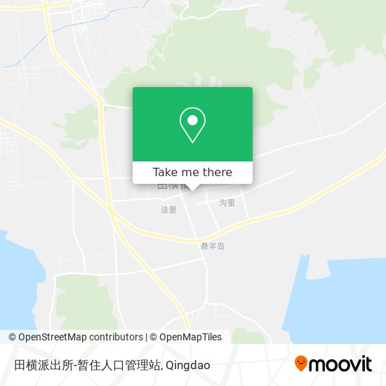田横派出所-暂住人口管理站 map