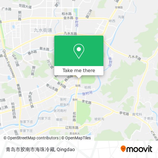 青岛市胶南市海珠冷藏 map