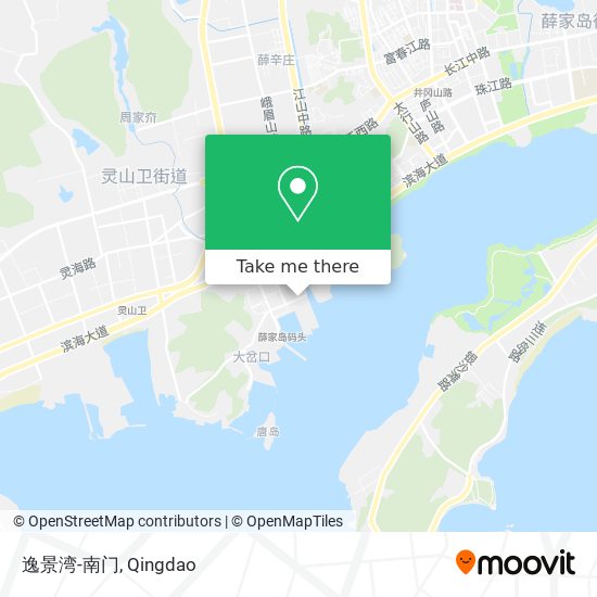 逸景湾-南门 map