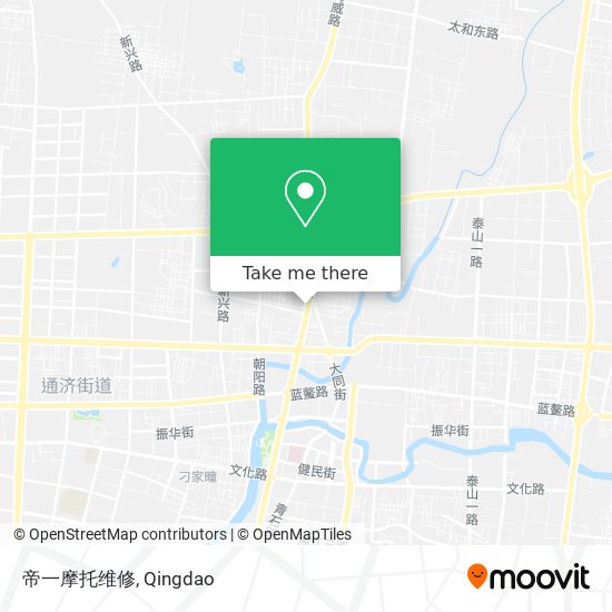 帝一摩托维修 map