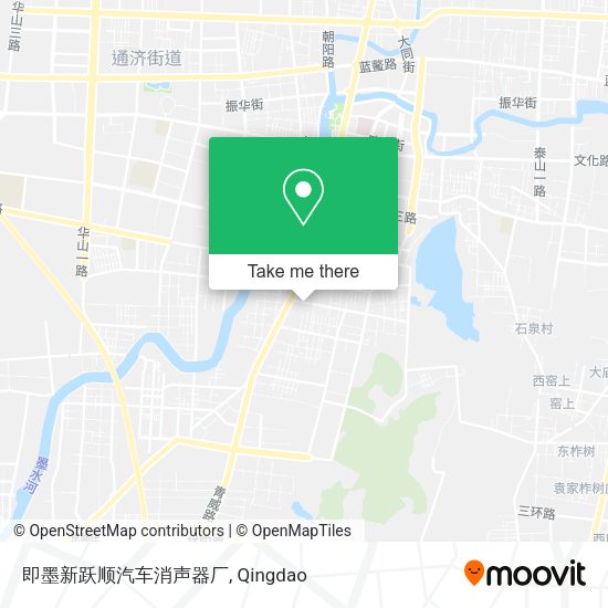 即墨新跃顺汽车消声器厂 map