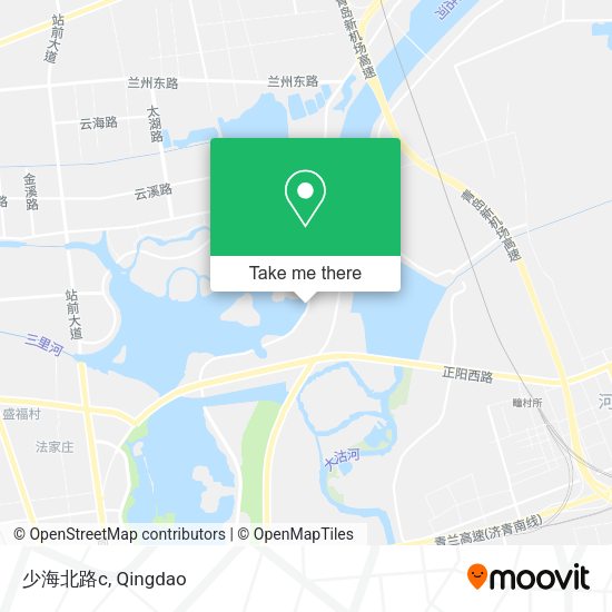 少海北路c map