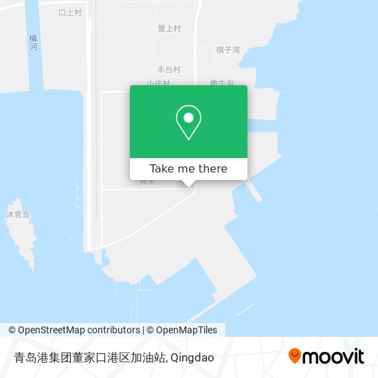 青岛港集团董家口港区加油站 map