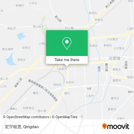 宏宇租赁 map
