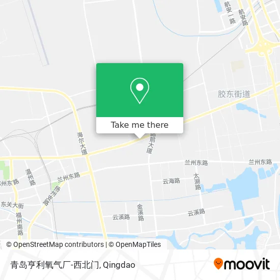 青岛亨利氧气厂-西北门 map