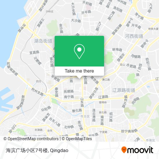 海滨广场小区7号楼 map