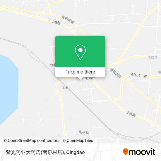 紫光药业大药房(南泉村店) map