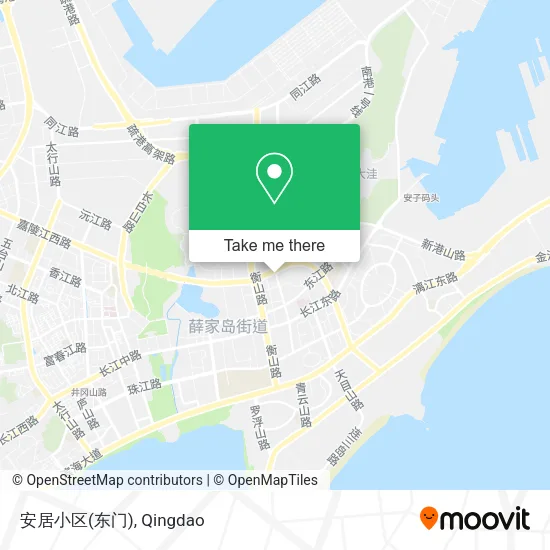 安居小区(东门) map