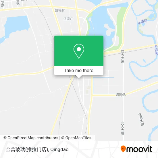 金营玻璃(推拉门店) map