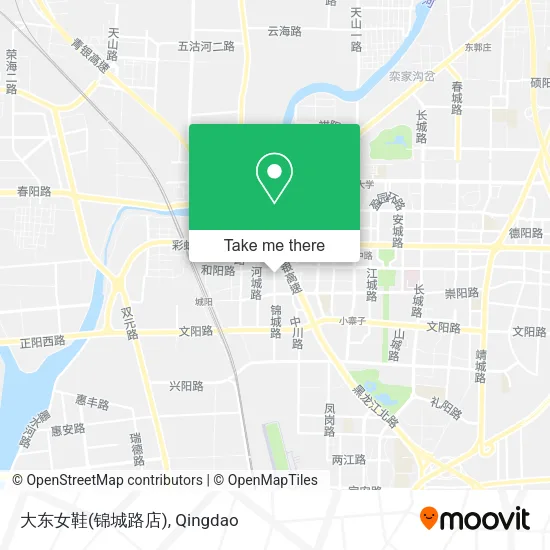 大东女鞋(锦城路店) map