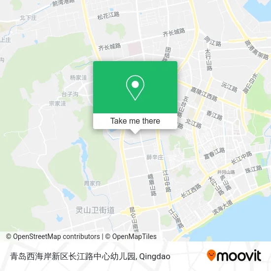 青岛西海岸新区长江路中心幼儿园 map