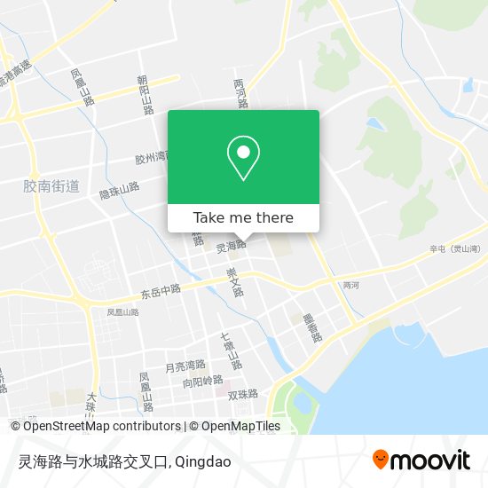 灵海路与水城路交叉口 map