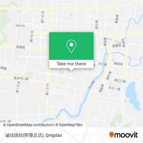 诚信国欣(即墨总店) map