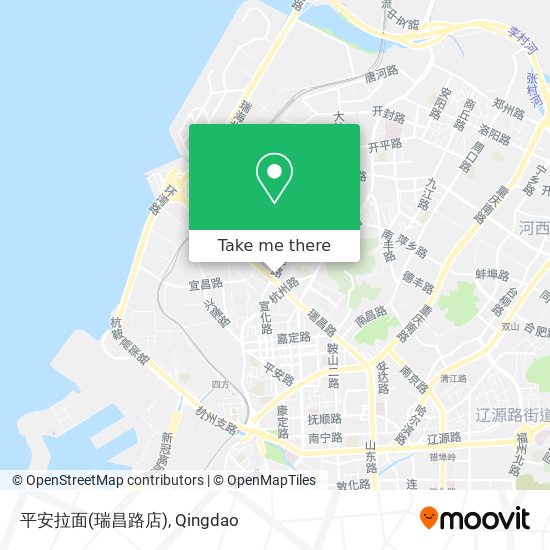 平安拉面(瑞昌路店) map