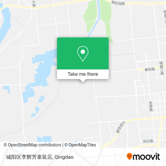 城阳区李辉芳童装店 map