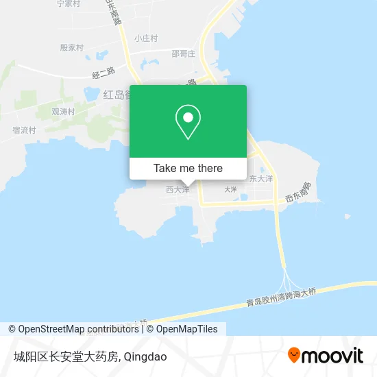 城阳区长安堂大药房 map