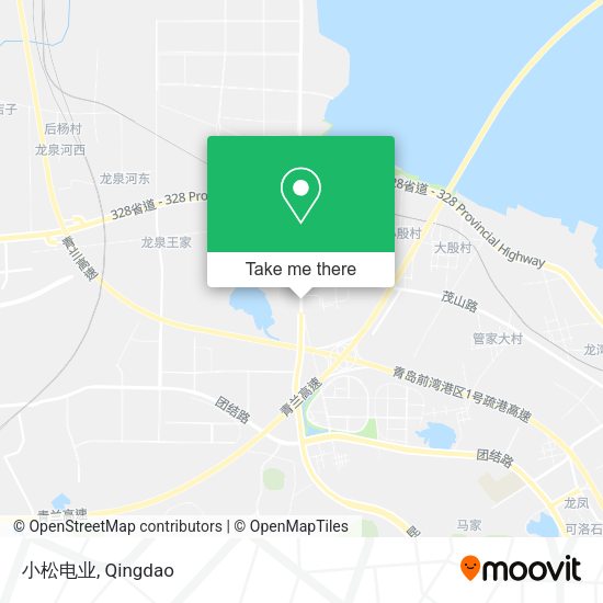 小松电业 map