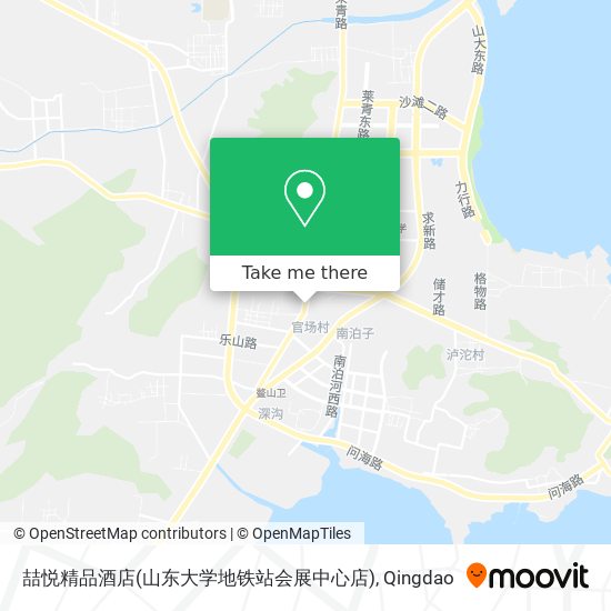 喆悦精品酒店(山东大学地铁站会展中心店) map