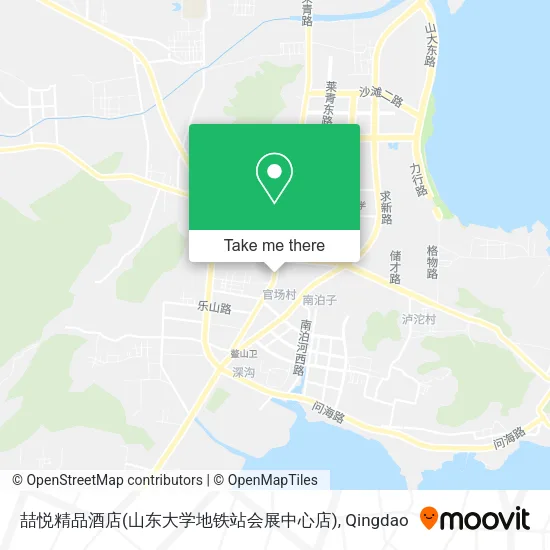 喆悦精品酒店(山东大学地铁站会展中心店) map