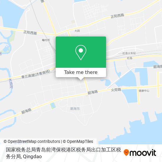 国家税务总局青岛前湾保税港区税务局出口加工区税务分局 map