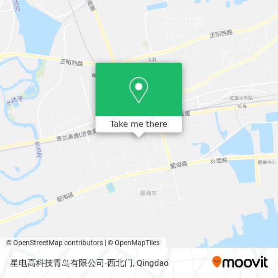 星电高科技青岛有限公司-西北门 map