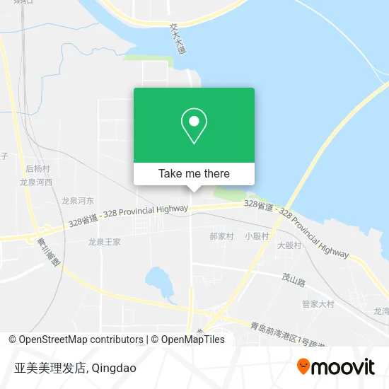 亚美美理发店 map