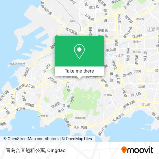 青岛合宜短租公寓 map