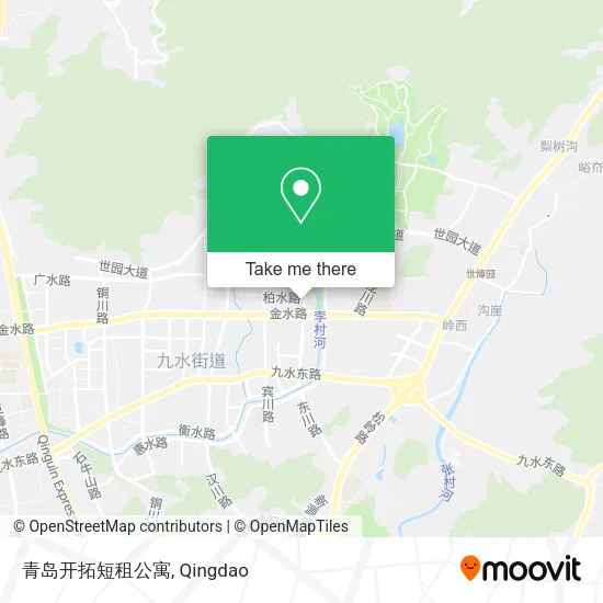 青岛开拓短租公寓 map