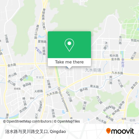 涟水路与灵川路交叉口 map