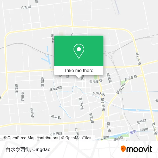 白水泉西街 map