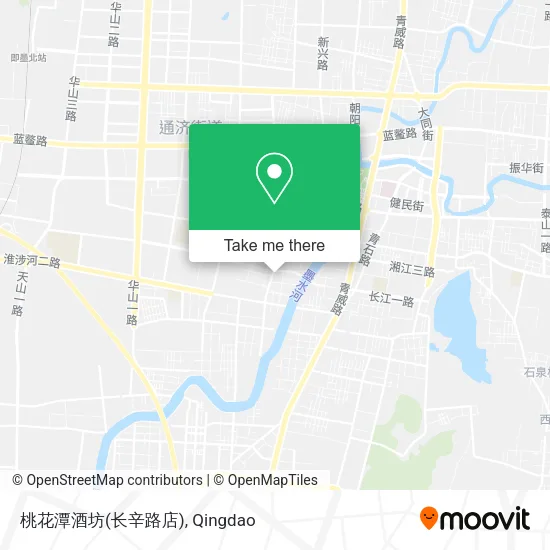 桃花潭酒坊(长辛路店) map