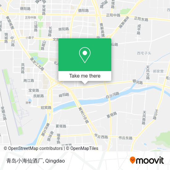 青岛小海仙酒厂 map