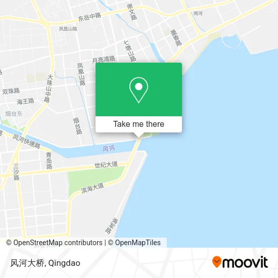 风河大桥 map