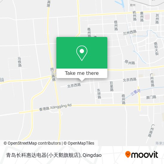 青岛长科惠达电器(小天鹅旗舰店) map