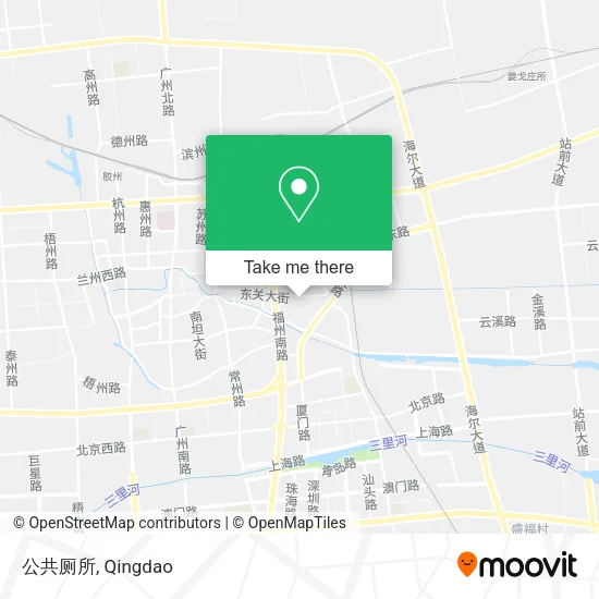 公共厕所 map