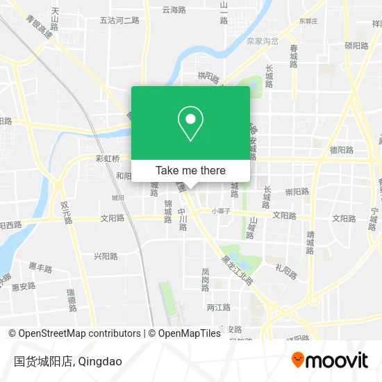 国货城阳店 map