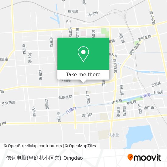 信远电脑(皇庭苑小区东) map