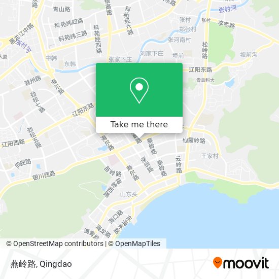 燕岭路 map
