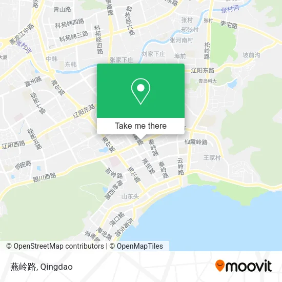 燕岭路 map